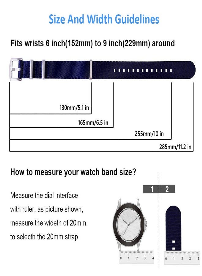 ريتشي سوار ساعة نايلون فاخر من ريتشي، هدية مثالية لعيد الميلاد، مزود بإبزيم متين، متوفر بمقاسات 18 مم، 20 مم، و22 مم. مناسب للرجال والنساء، وهدايا مميزة، وهدايا صغيرة تُوضع في جوارب عيد الميلاد. - Image 4